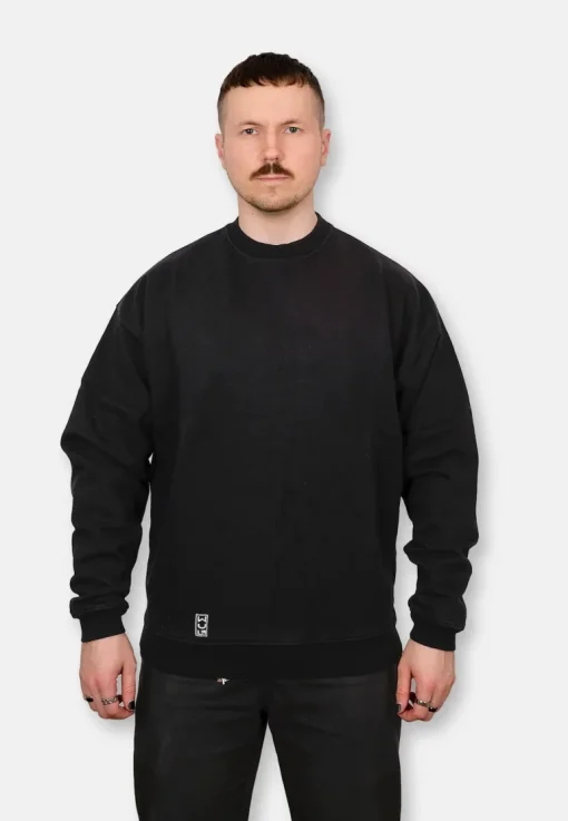 62°120 Crewneck Black<WULF Fashion