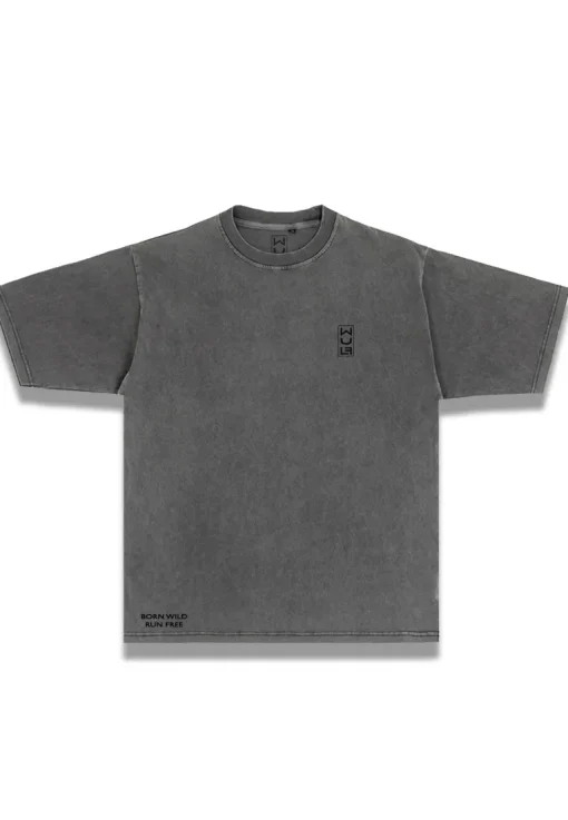 63°110 T-Shirt Acid Black<WULF Sale