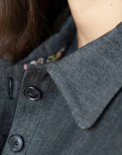 Denim Jacket Black<Aatise Sale