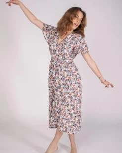 Zargot Wrap Dress Floral<Aatise Sale