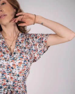 Zargot Wrap Dress Floral<Aatise Sale
