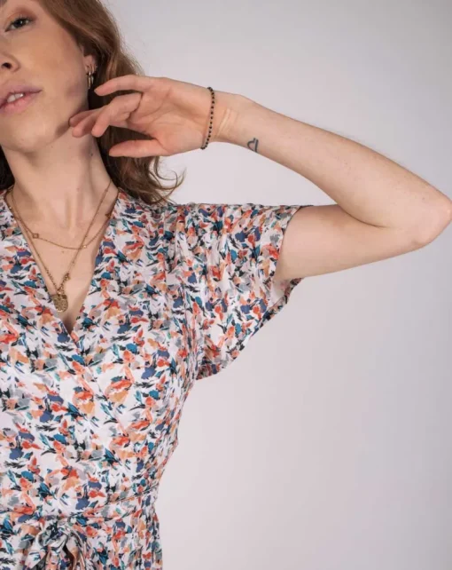 Zargot Wrap Dress Floral<Aatise Sale