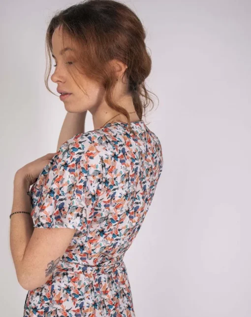 Zargot Wrap Dress Floral<Aatise Sale