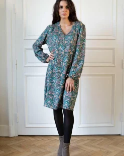 Zelda Dress Green<Aatise Store