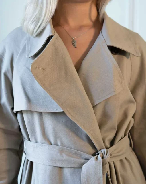 Zora Trench Coat Beige<Aatise Best Sale