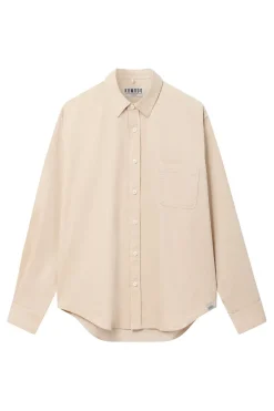 Abel Organic Corduroy Shirt Winter White<KOMODO Best