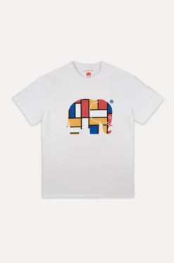 Abstrakti Orgaaninen Klassinen T-Paita Valkoinen<Trendsplant Store