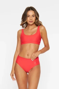 Agung Sporty Bikiniyläosa Punainen<Copenhagen Cartel Sale