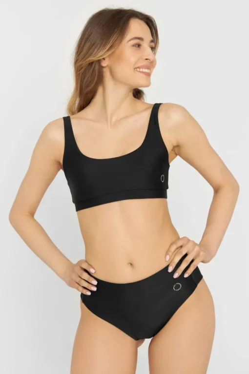 Agung Sporty Bikiniyläosa Musta<Copenhagen Cartel Sale