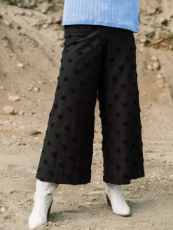 Alex Culottes Housut Big Dot Musta<Aarrelabel Flash Sale
