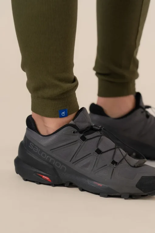 Algae Ribbed OCN Weed® Leggingsit Army Vihreä<Copenhagen Cartel New