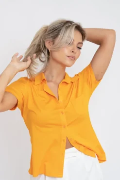 Alice Lyhythihainen Paita Oranssi<GUAJA. Sale