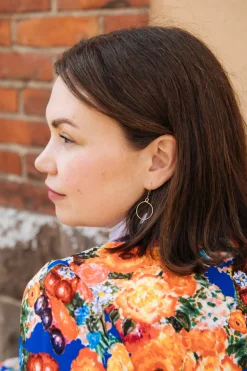 Alina Korvakorut Tumma Vihreä<KAIKO Flash Sale