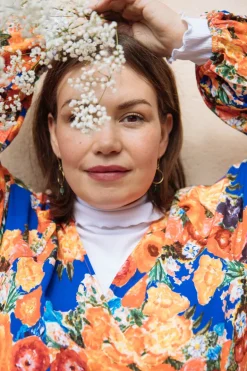 Alina Korvakorut Tumma Vihreä<KAIKO Flash Sale