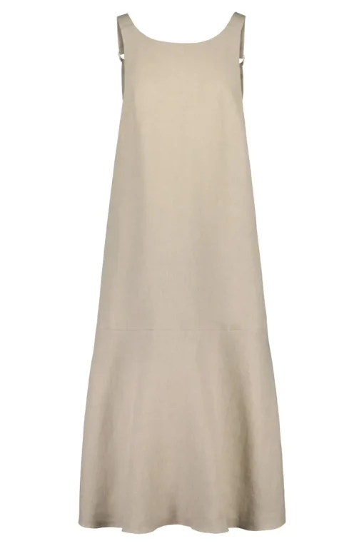 Almas Hamppu Mekko Beige<niinmun Clearance
