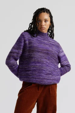 Amanda Fine Merino Wool Jumper Lavender<KOMODO Shop