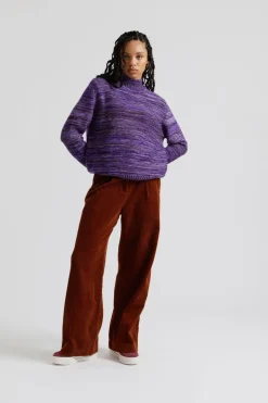Amanda Fine Merino Wool Jumper Lavender<KOMODO Shop