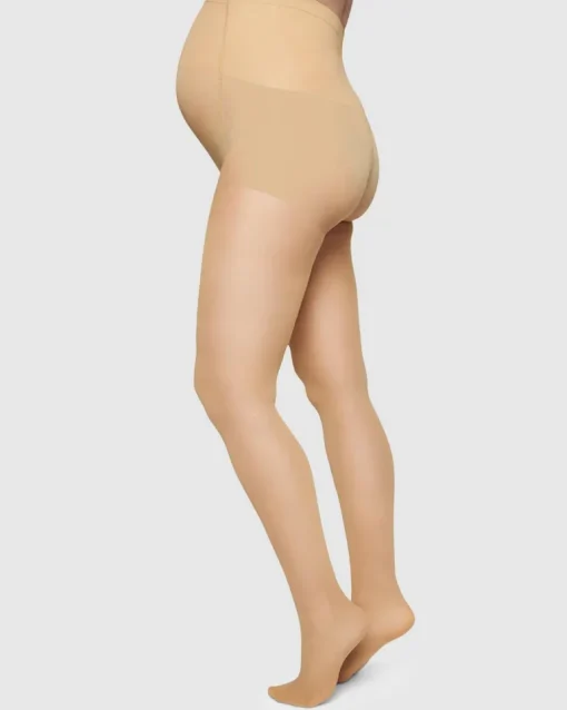 Amanda Äitiyssukkahousut Hiekka<Swedish Stockings Fashion