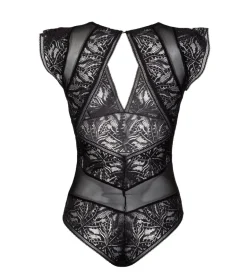 Amara Black Leaf Bodysuit<Anekdot Hot