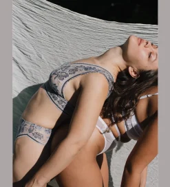 Amber Underwear Set Blue<Anekdot New