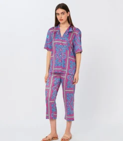 Amelie Vajaamittaiset Printti Housut<Elizabeth LaGre Online