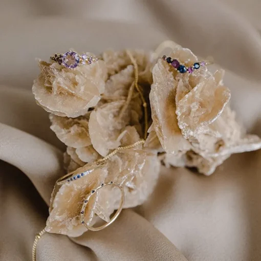 Ametisti 14ct Kultasormus<Ana Dyla Shop