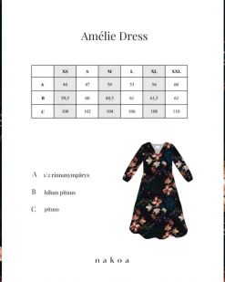 Amélie Mekko Versailles Tummansininen<Nakoa Flash Sale