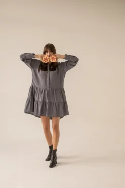 Anais Dress Grey<Enteliér Best
