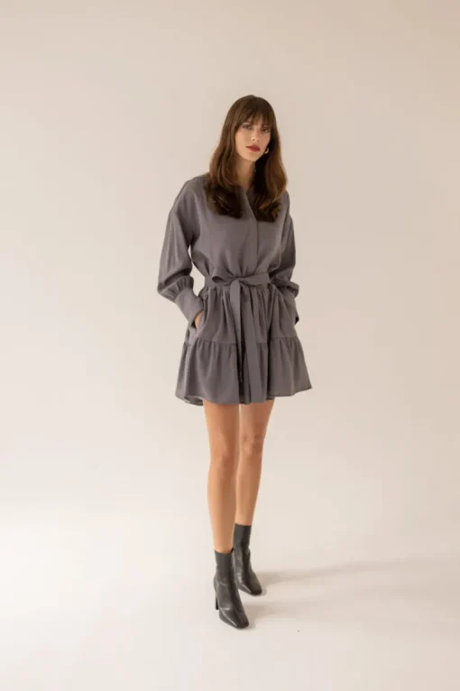 Anais Dress Grey<Enteliér Best