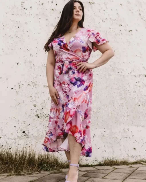 Annika Dress Coral Reef Pink<Nakoa Best Sale
