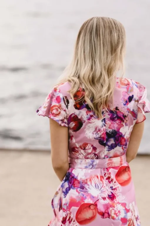 Annika Dress Coral Reef Pink<Nakoa Best Sale