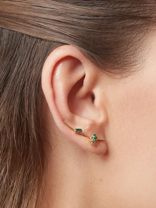 Antoine Ear Climber Earring Champagne<April Please Best Sale