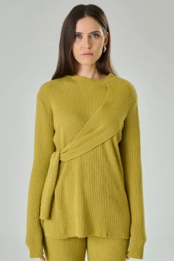 Antonia Kashmir-Merinovilla Neulepaita Sivurusetilla<TENNÉ Outlet