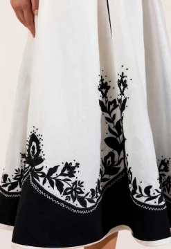 Antonia Skirt Vanilla White<Scarlett Poppies Store