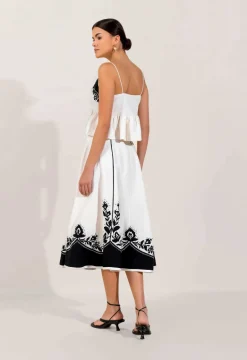 Antonia Skirt Vanilla White<Scarlett Poppies Store