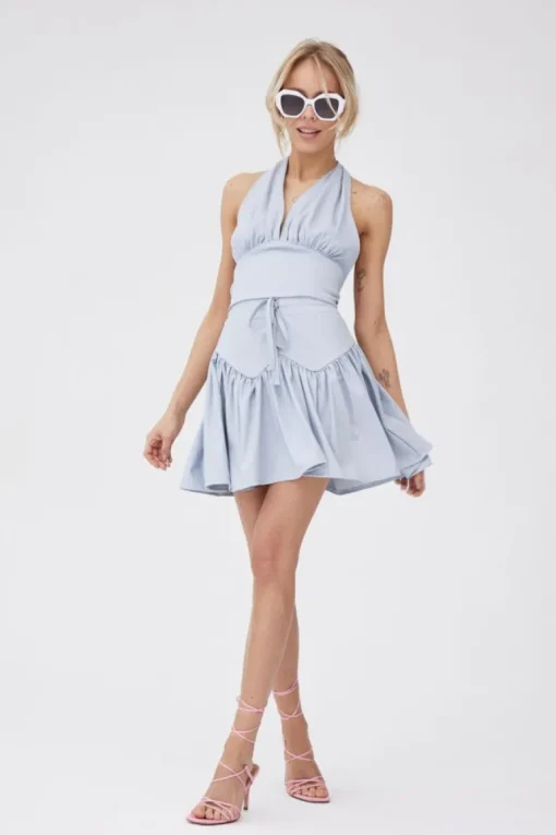 Arial Skirt Blue<ANGELL Online