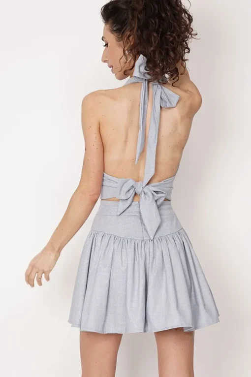 Arial Skirt Blue<ANGELL Online