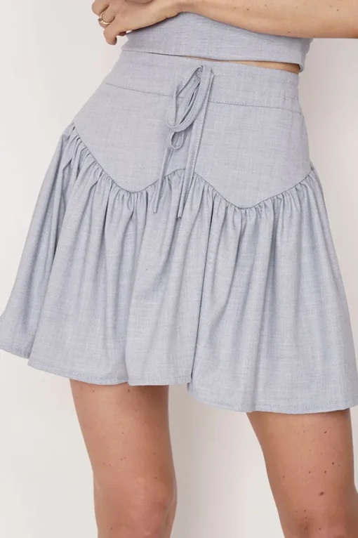 Arial Skirt Blue<ANGELL Online