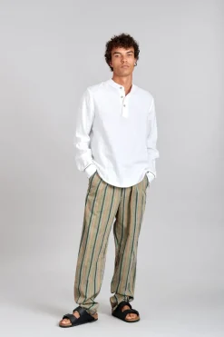Arlo Shirt Off White<KOMODO Fashion