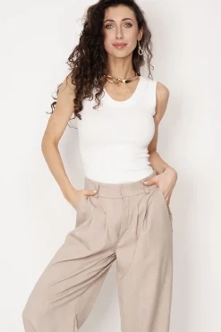 Aspen Trousers Beige<ANGELL Best Sale