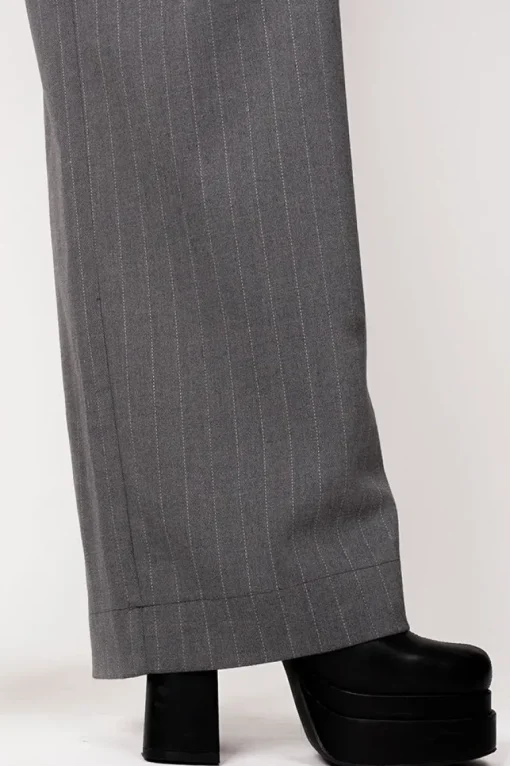 Aspen Trousers Pinstripe Grey<ANGELL Flash Sale