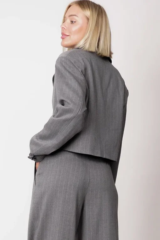 Aspen Trousers Pinstripe Grey<ANGELL Flash Sale