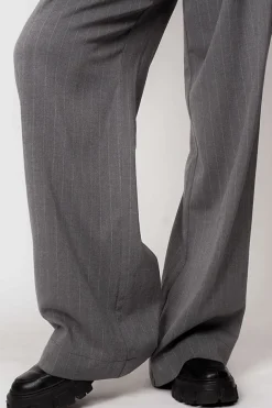 Aspen Trousers Pinstripe Grey<ANGELL Flash Sale