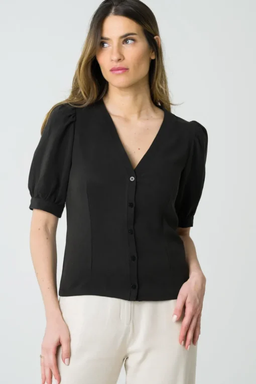 Aster Blouse Black<Avani Cheap