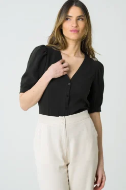 Aster Blouse Black<Avani Cheap