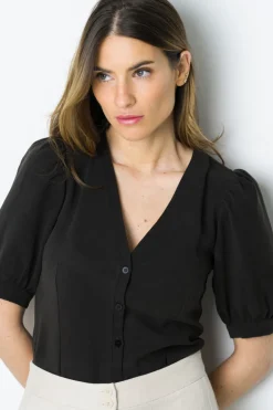 Aster Blouse Black<Avani Cheap