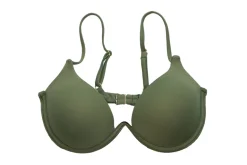 Atlântico Bikini Top With Cups Leaf Green<Vanilla Sand Cheap