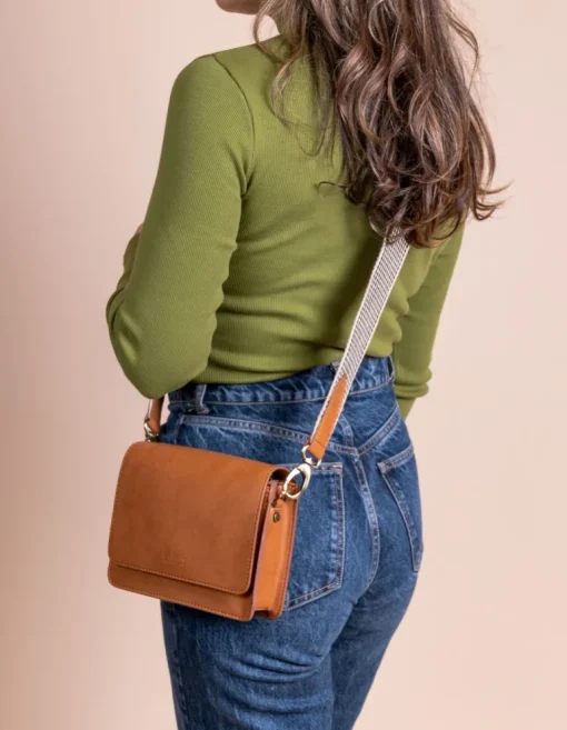Audrey Mini Cognac Omenanahka<O My Bag Hot