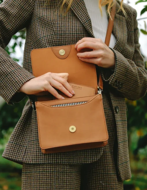 Audrey Mini Cognac Omenanahka<O My Bag Hot