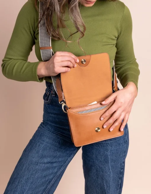 Audrey Mini Cognac Omenanahka<O My Bag Hot
